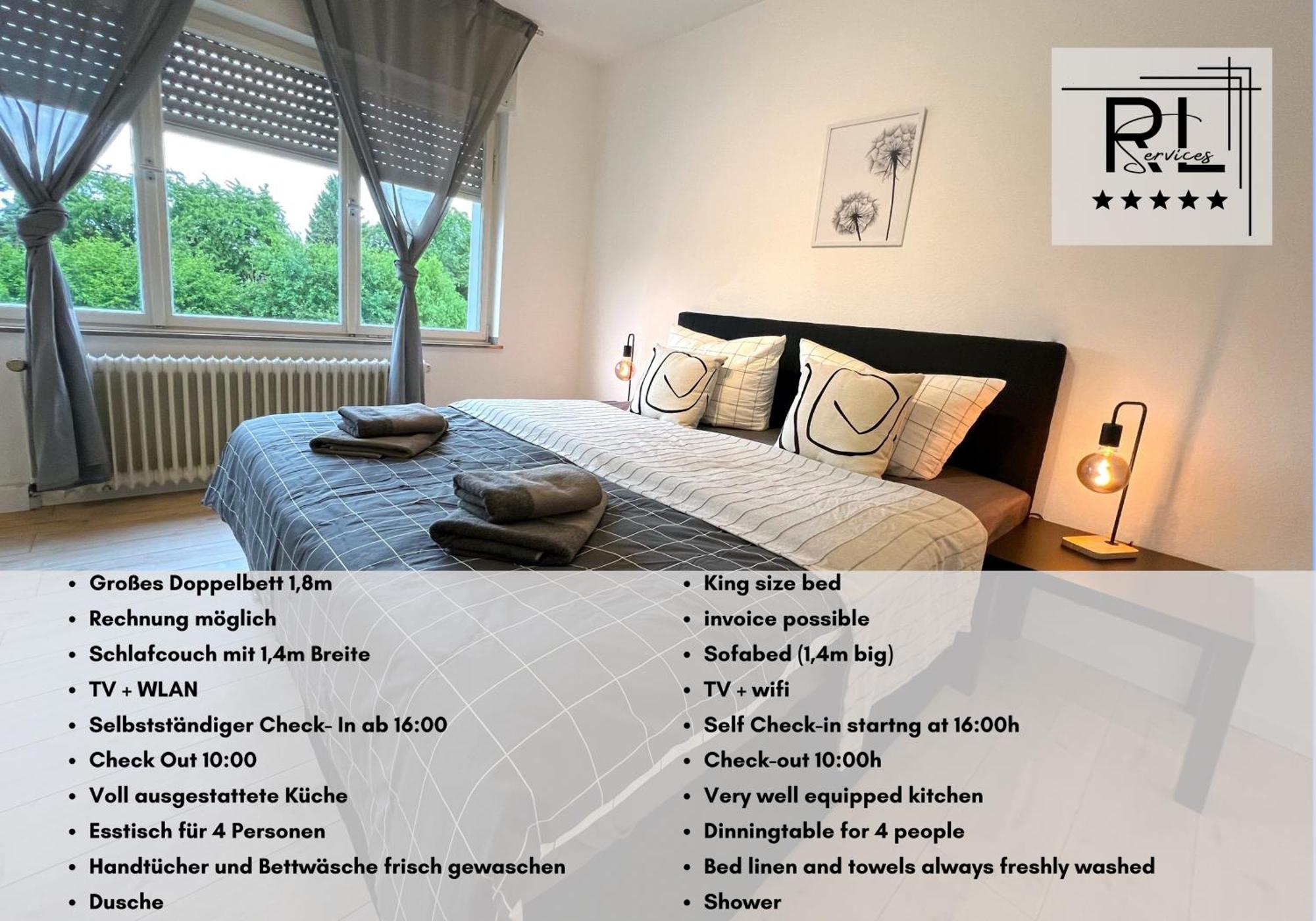 One Bed And One Sofa Bed, Self Check In, Invoice Διαμέρισμα Mönchengladbach Εξωτερικό φωτογραφία